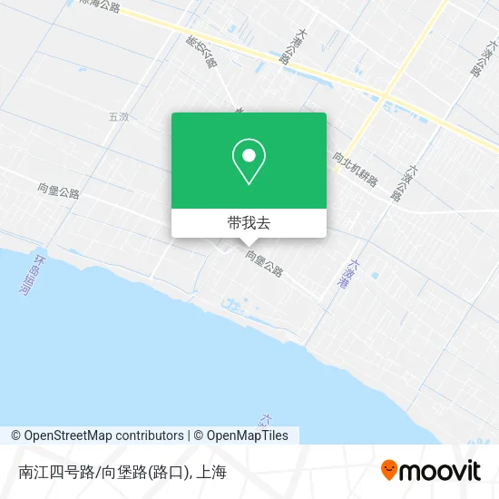 南江四号路/向堡路(路口)地图