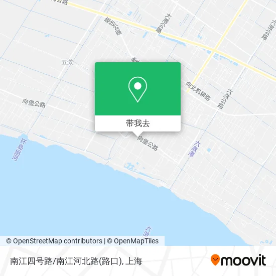 南江四号路/南江河北路(路口)地图