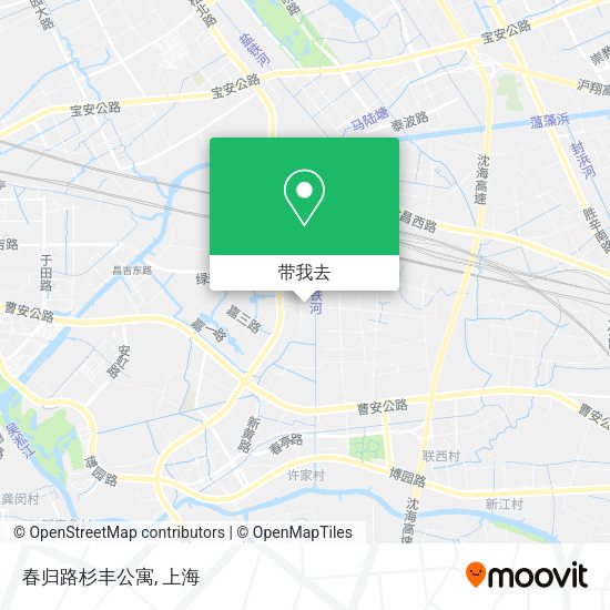 春归路杉丰公寓地图