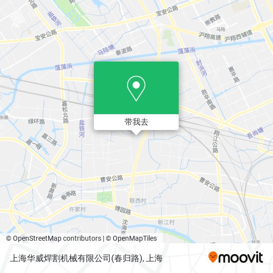 上海华威焊割机械有限公司(春归路)地图