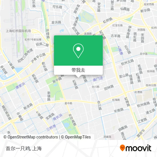 首尔一只鸡地图