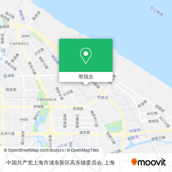 中国共产党上海市浦东新区高东镇委员会地图