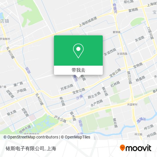 铱斯电子有限公司地图