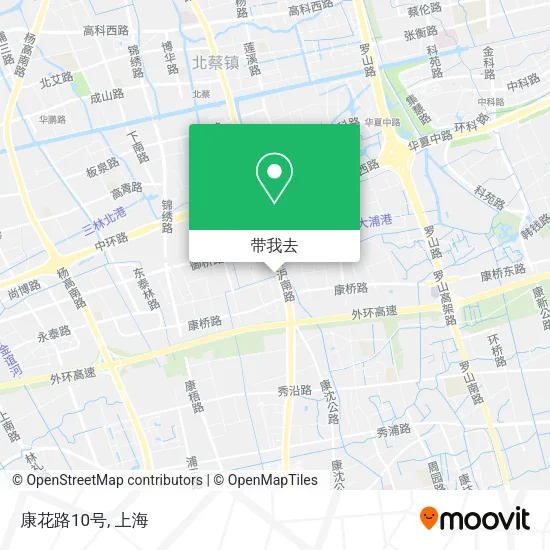 康花路10号地图