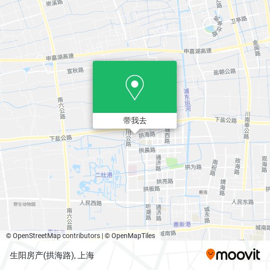 生阳房产(拱海路)地图