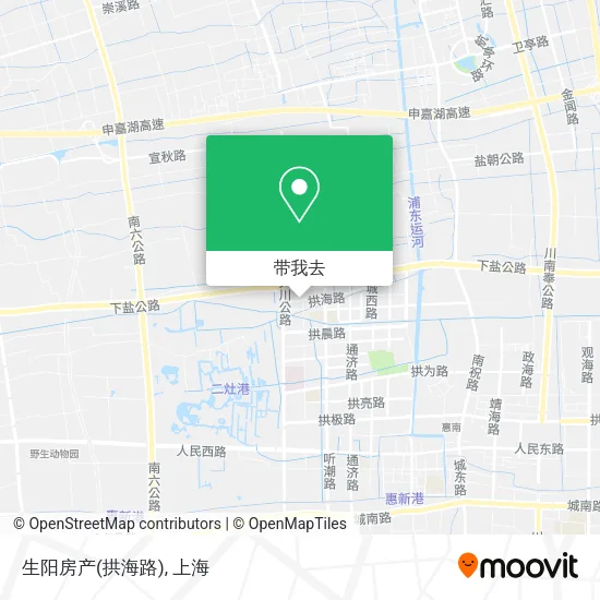 生阳房产(拱海路)地图