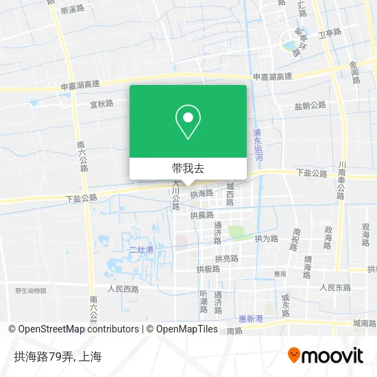 拱海路79弄地图