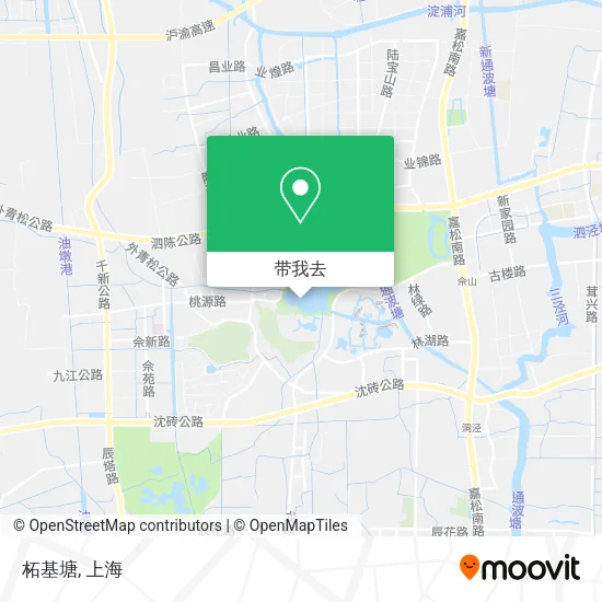 柘基塘地图