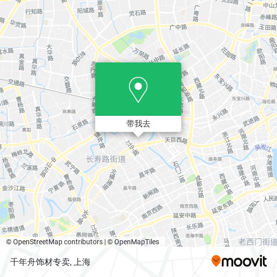 千年舟饰材专卖地图