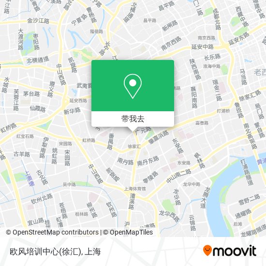 欧风培训中心(徐汇)地图