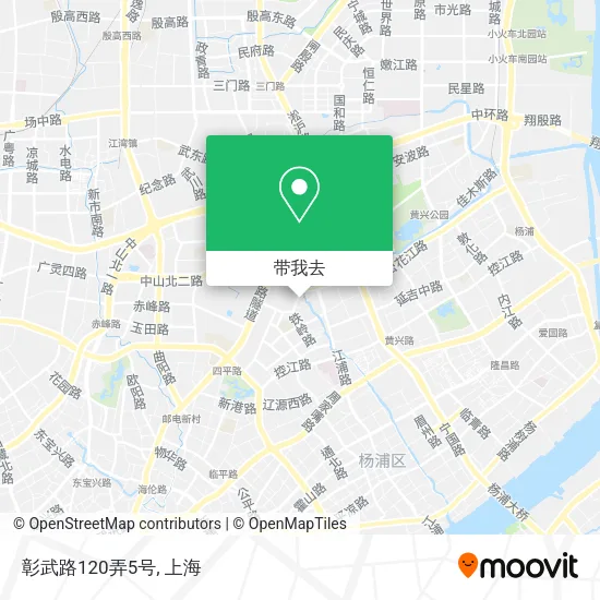 彰武路120弄5号地图