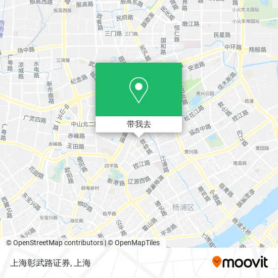 上海彰武路证券地图