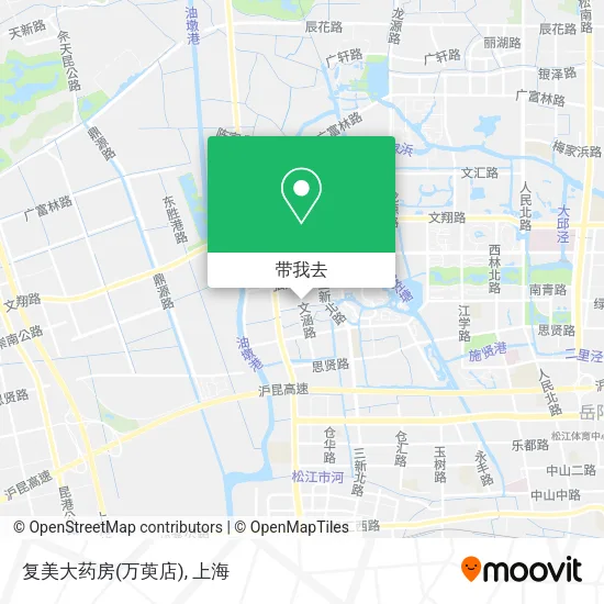 复美大药房(万萸店)地图