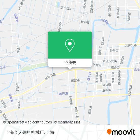 上海金人饲料机械厂地图