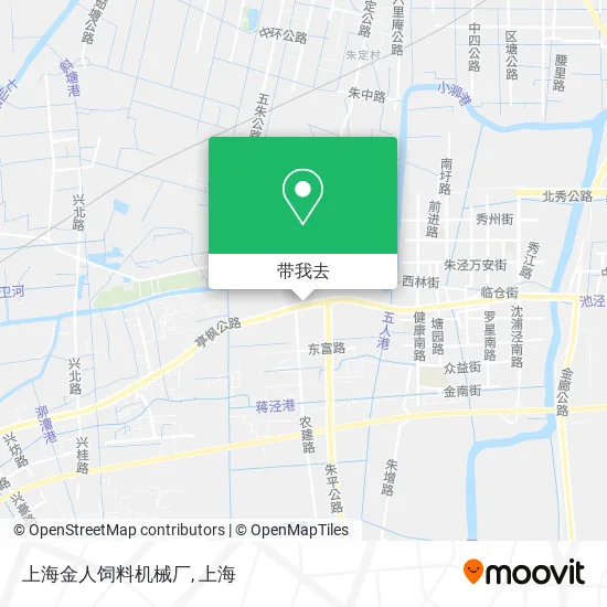 上海金人饲料机械厂地图