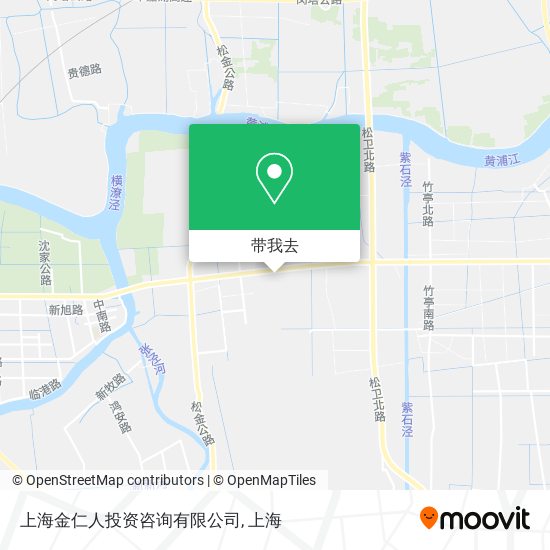 上海金仁人投资咨询有限公司地图