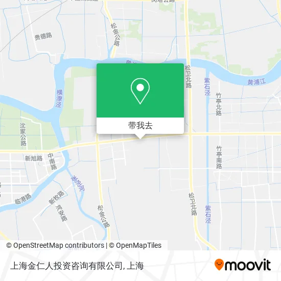 上海金仁人投资咨询有限公司地图