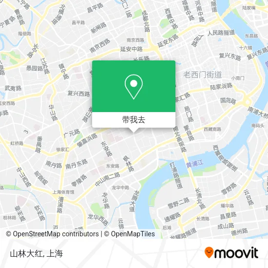 山林大红地图