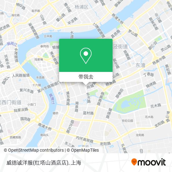 威德诚洋服(红塔山酒店店)地图