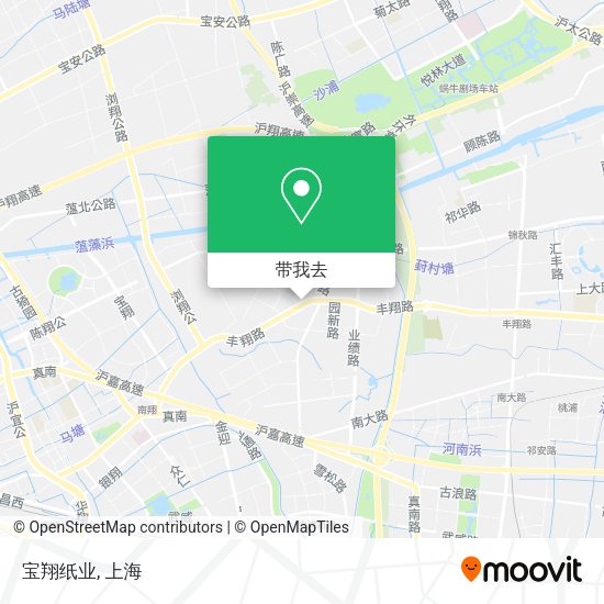 宝翔纸业地图