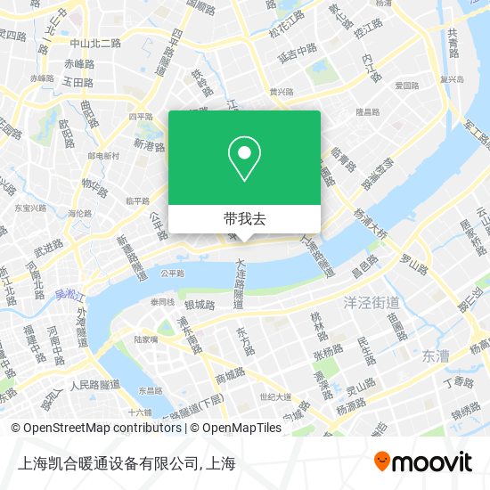 上海凯合暖通设备有限公司地图