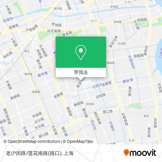 老沪闵路/莲花南路(路口)地图