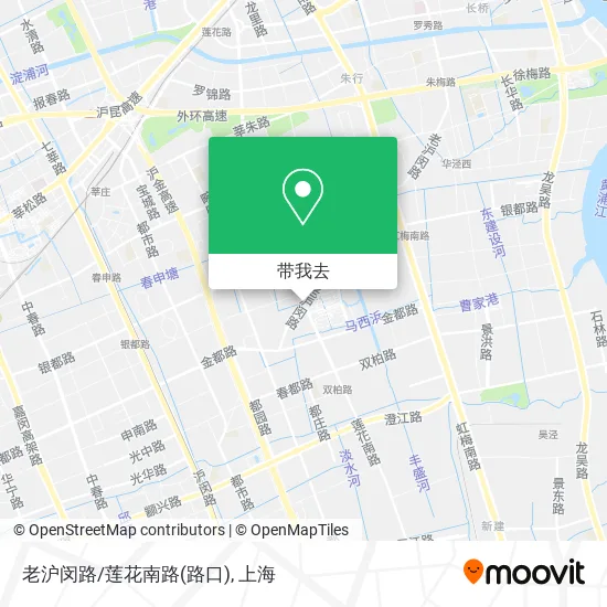 老沪闵路/莲花南路(路口)地图