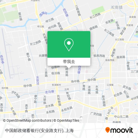中国邮政储蓄银行(安业路支行)地图