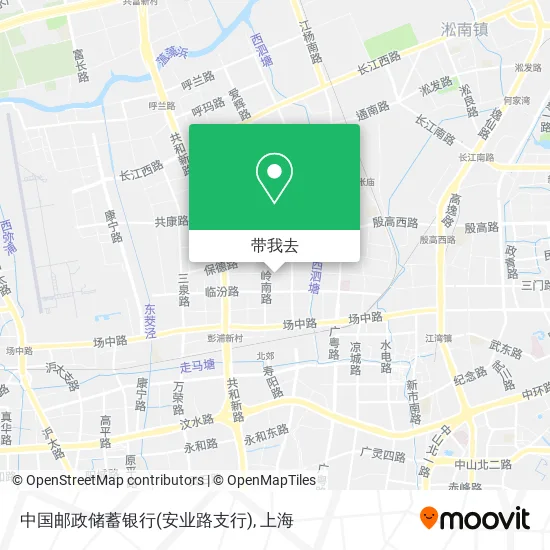 中国邮政储蓄银行(安业路支行)地图