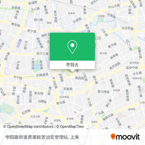 华阳路街道房屋租赁治安管理站地图