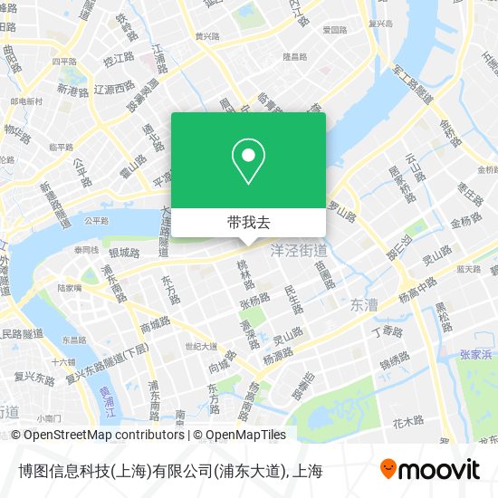 博图信息科技(上海)有限公司(浦东大道)地图