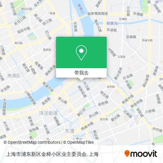上海市浦东新区金樟小区业主委员会地图