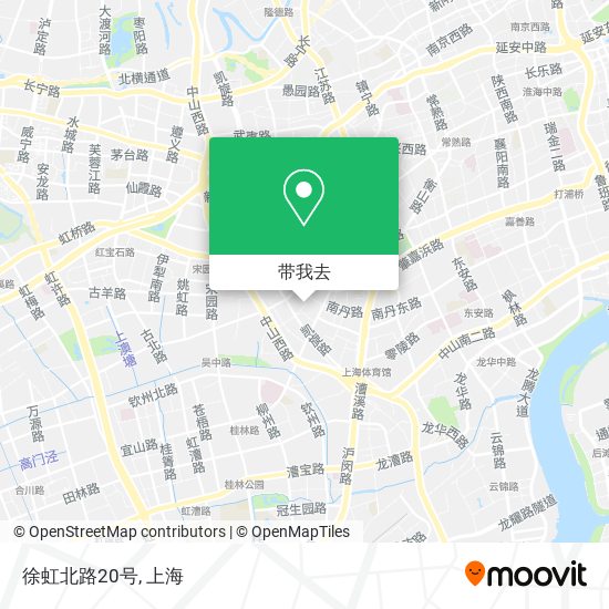 徐虹北路20号地图