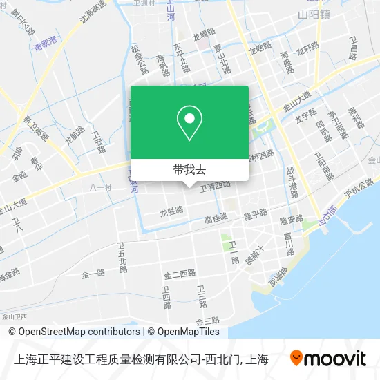 上海正平建设工程质量检测有限公司-西北门地图