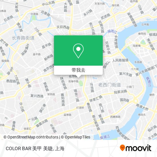 COLOR BAR 美甲  美睫地图