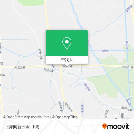 上海闻新五金地图