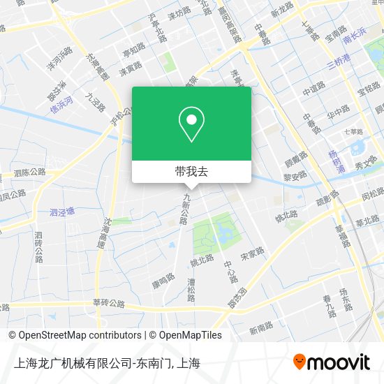 上海龙广机械有限公司-东南门地图