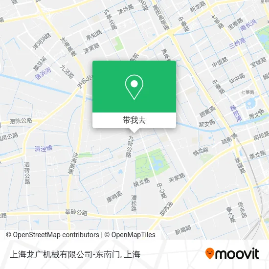 上海龙广机械有限公司-东南门地图