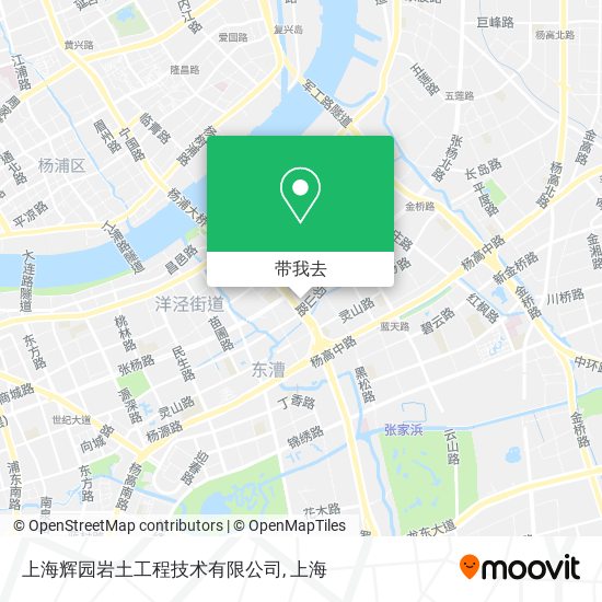 上海辉园岩土工程技术有限公司地图
