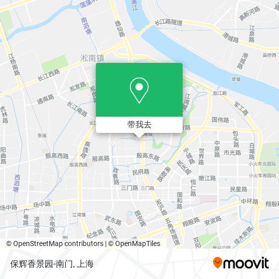 保辉香景园-南门地图