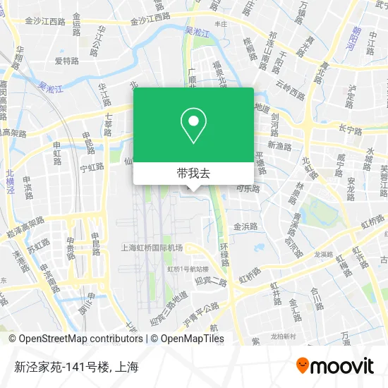 新泾家苑-141号楼地图