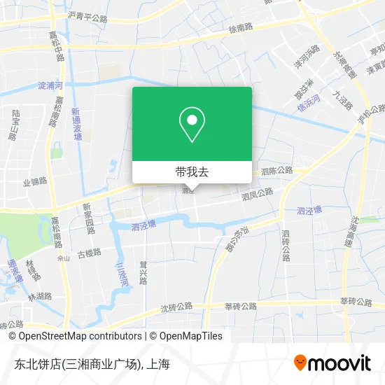 东北饼店(三湘商业广场)地图