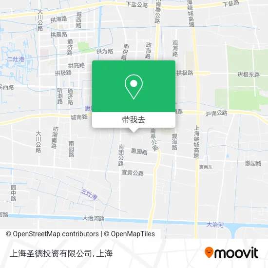 上海圣德投资有限公司地图