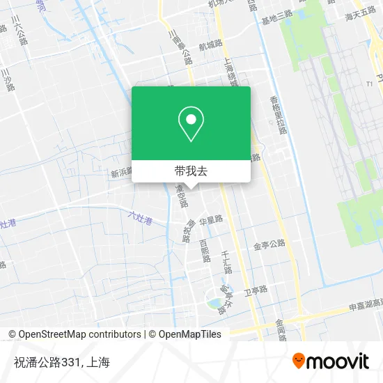 祝潘公路331地图