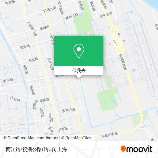 两江路/祝潘公路(路口)地图