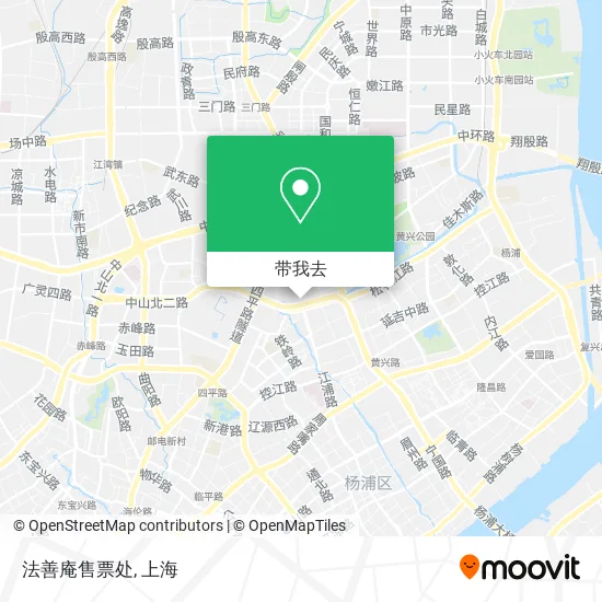 法善庵售票处地图