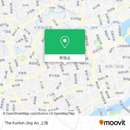 The Kunlun Jing An地图