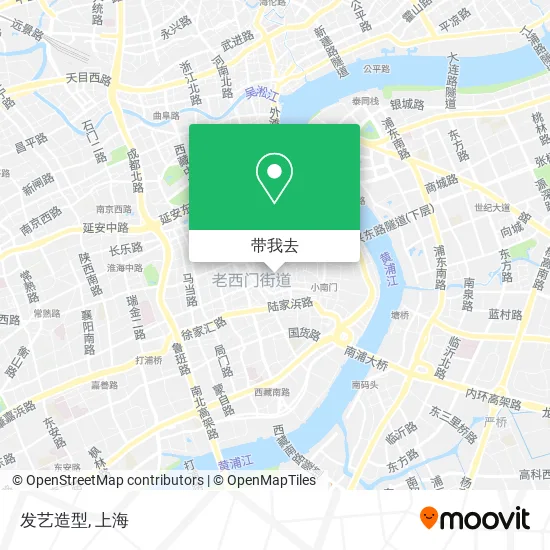 发艺造型地图