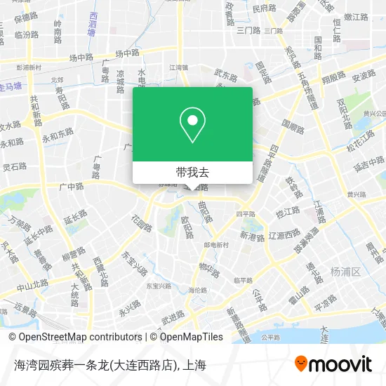 海湾园殡葬一条龙(大连西路店)地图