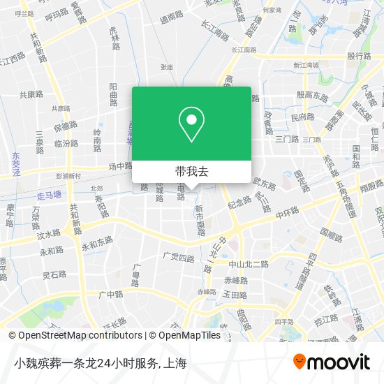 小魏殡葬一条龙24小时服务地图